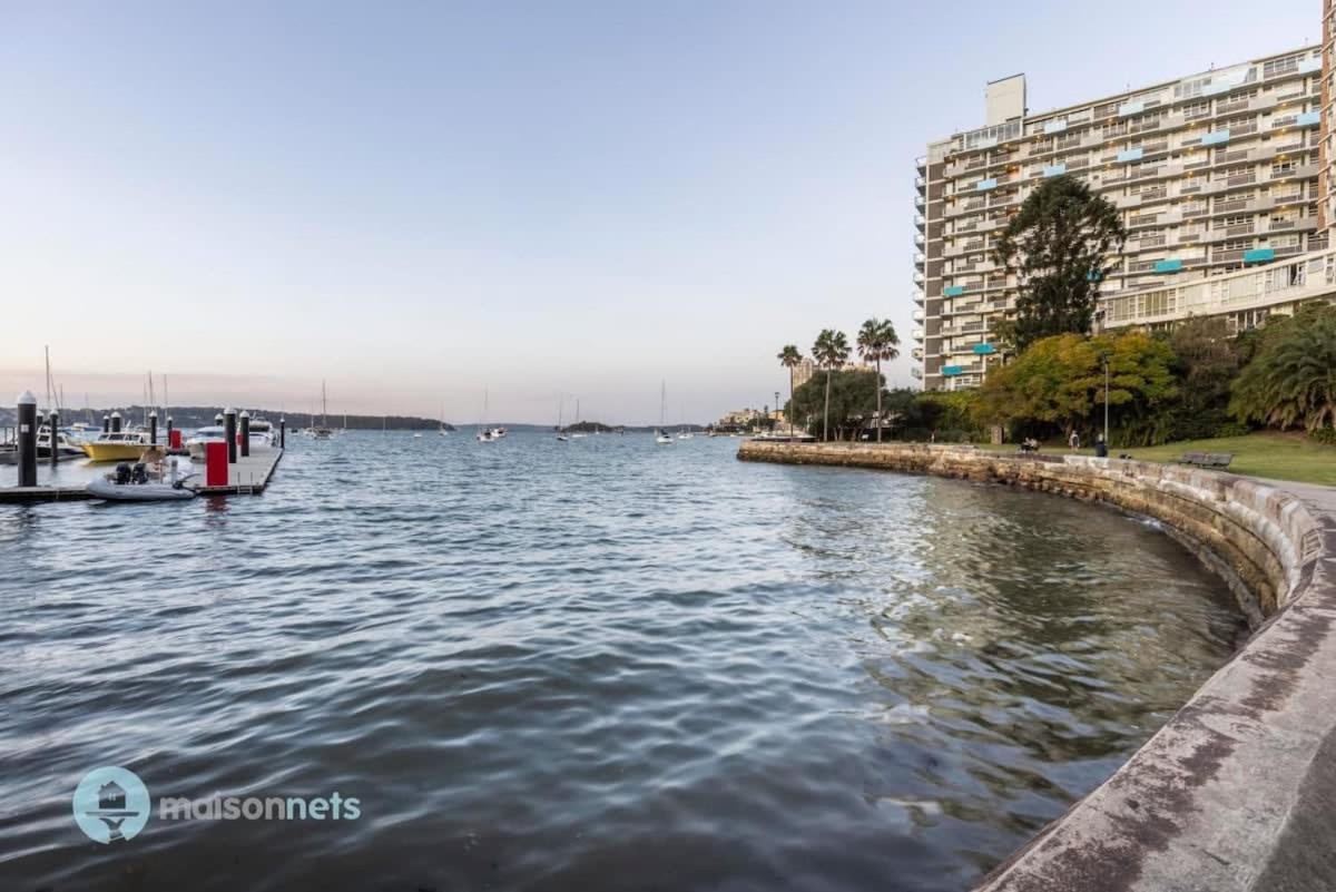 Studio Apt With Parking Balcony & Water Views Sidney Dış mekan fotoğraf