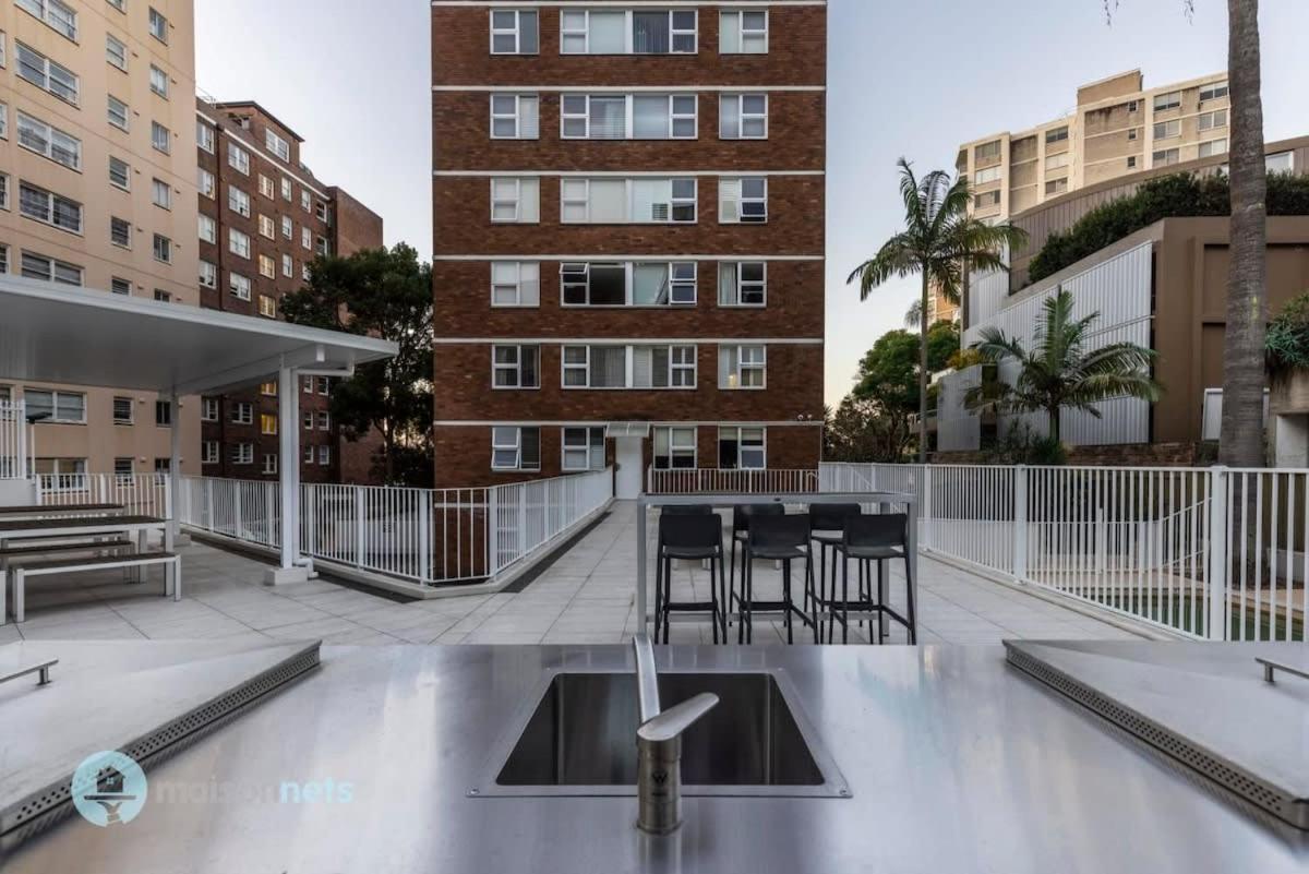 Studio Apt With Parking Balcony & Water Views Sidney Dış mekan fotoğraf