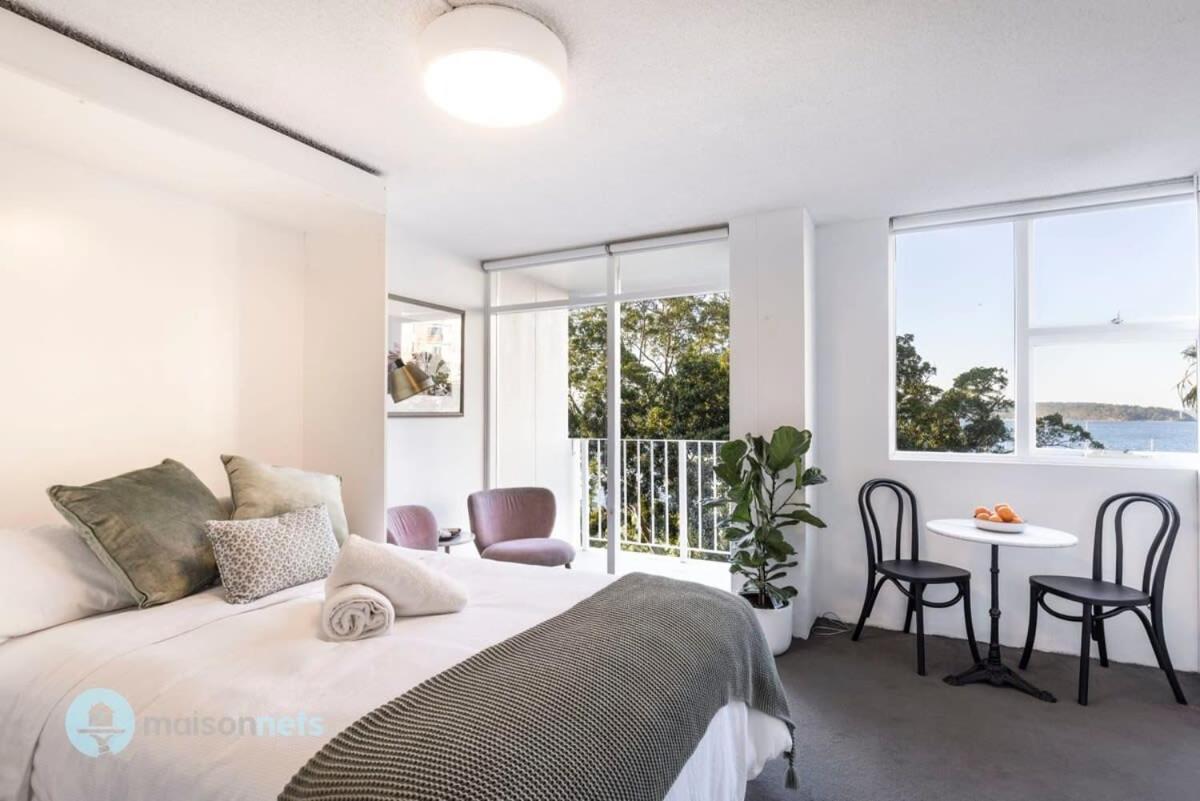 Studio Apt With Parking Balcony & Water Views Sidney Dış mekan fotoğraf